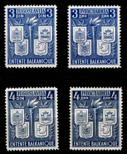 Jugoslawien 422-425 postfrisch #DIP77