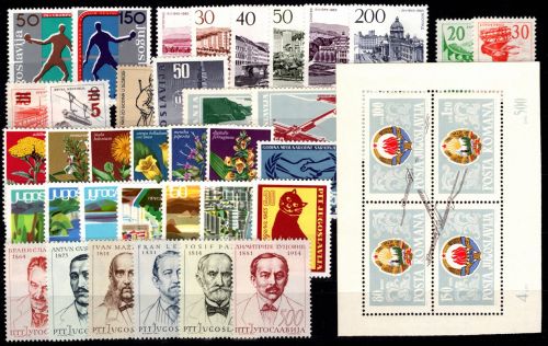 Jugoslawien Jahrgang 1965 postfrisch