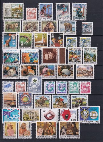 Jugoslawien Jahrgang 1988 postfrisch #DJG59