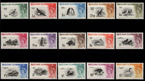 Falklandinseln 123-137 postfrisch #DHH77