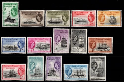 Falklandinseln-Abhängige Gebiete 19-33 postfrisch #DHH79