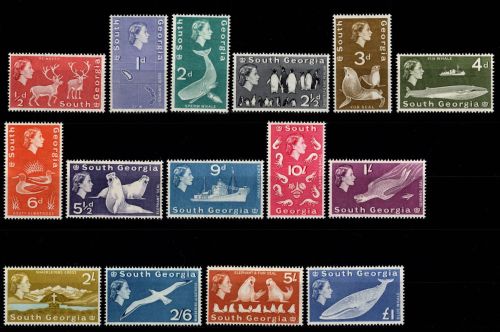 Falklandinseln-Südgeorgien 9-23 postfrisch #DHH80