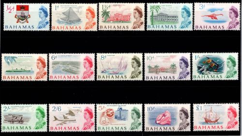 Bahamas 209-223 postfrisch #DHH84