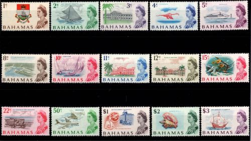 Bahamas 257-271 postfrisch #DHH86