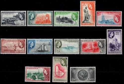 Barbados 203-215 postfrisch #DHH87