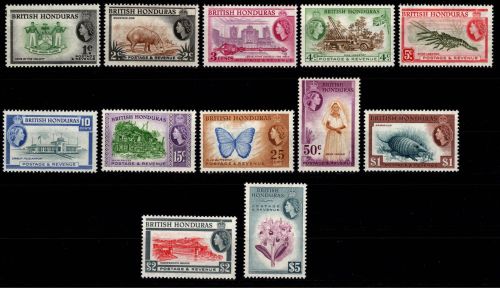 British Honduras 141-152 postfrisch #DHH92