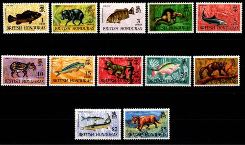 British Honduras 211-222 postfrisch #DHH94