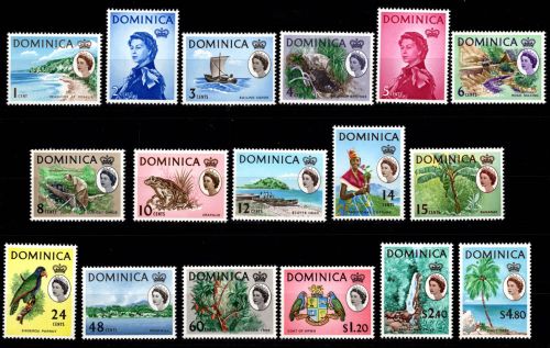 Dominica 160-176 postfrisch #DHH95