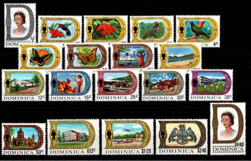 Dominica 267-285 postfrisch #DHH96