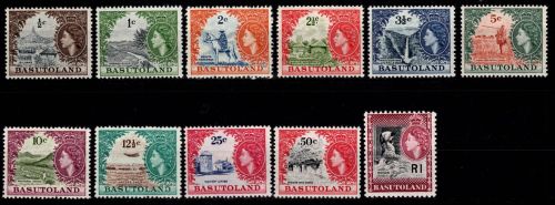 Basutoland 72-82 postfrisch #DHM59