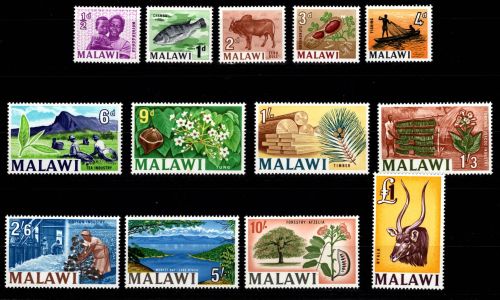 Malawi 1-14 postfrisch #DHM74