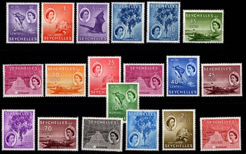 Seychellen 170-188 postfrisch #DHM92