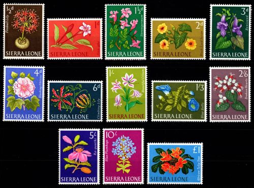 Sierra Leone 208-220 postfrisch