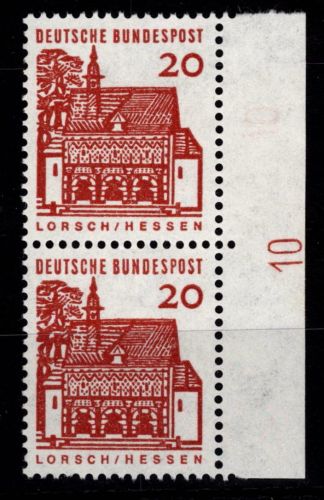 BRD Bund 456 DZ postfrisch Druckerzeichen 10 #DIR32
