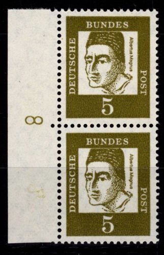 BRD Bund 347 y DZ postfrisch Druckerzeichen 8 #DIR52