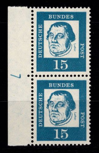 BRD Bund 351 y DZ postfrisch Druckerzeichen 7 #DIR67