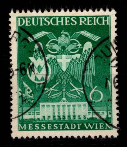 Deutsches Reich 769 I gestempelt Plattenfehler I, mit sauberem Abschlag #DIS87