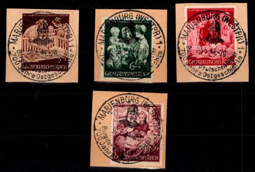 Deutsches Reich 869-872 gestempelt mit Vollstempel #DIT15