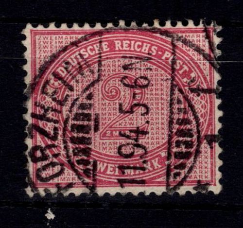 Deutsches Reich 37 e gestempelt Typenprüfung #DIT93