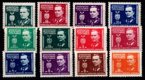 Jugoslawien 454-457, 461-468 postfrisch #DJH40