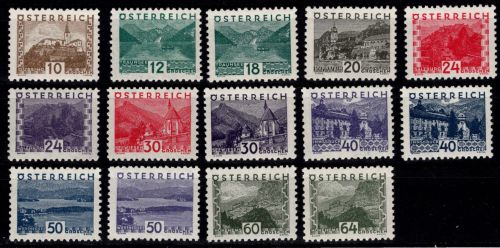Österreich 530-543 postfrisch #DJI83