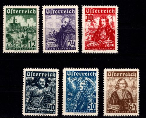 Österreich 557-562 postfrisch #DJI86