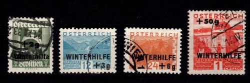 Österreich 563-566 gestempelt #DJI88