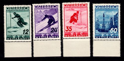 Österreich 623-626 mit Falz #DJI93