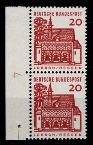 BRD Bund 456 DZ postfrisch Druckerzeichen 4 #DIR34