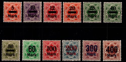 Württemberg 159-170 postfrisch #DIX62