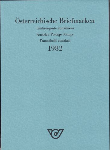 Österreich Jahresmappe 1982 postfrisch #DHT29