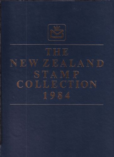 Neuseeland Stamp Collection 1984 postfrisch Hardcover im Schuber #DHT34