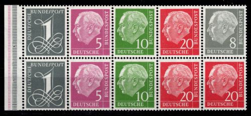 BRD Bund H-Bl. 8 Y II postfrisch RLV II #DJJ27