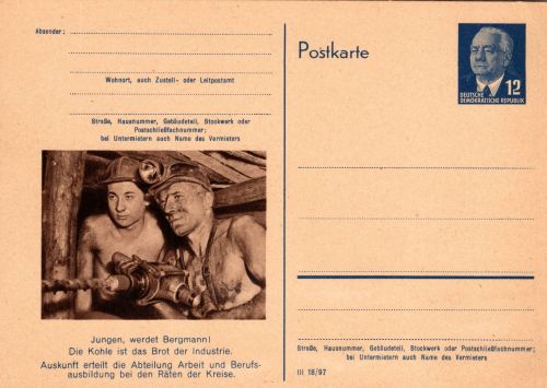 DDR P 56/01 als Ganzsache Bildpostkarte ungebraucht #DJM25