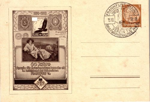 Deutsches Reich PP 122 C 101 als Ganzsache ungebraucht mit Sonderstempel #DJM33