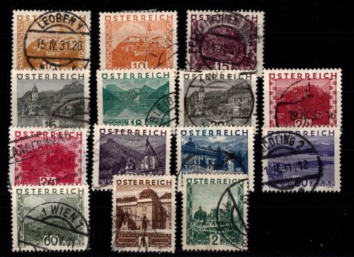 Österreich 498-511 gestempelt #DJM42