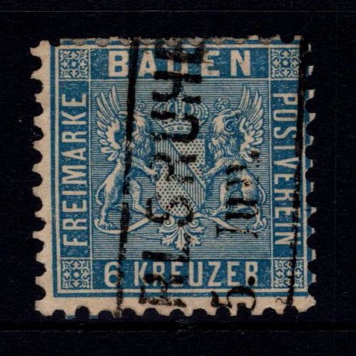 Baden 14 gestempelt Händlerzeichen #DIY99