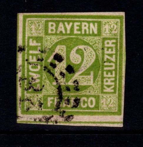 Bayern 12 gestempelt #DIZ11