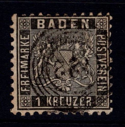 Baden 13 gestempelt #DIZ50