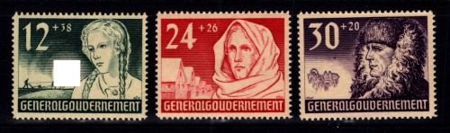Generalgouvernement 56-58 postfrisch
