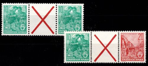 DDR WZ 9-WZ 10 postfrisch #DJO37