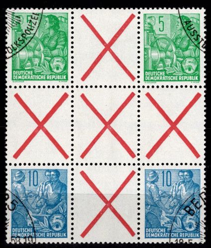 DDR HZ 4 gestempelt Sonderstempel Berlin #DJO43