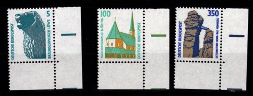 BRD Bund 1406-1407, 1448 Ecke 4 postfrisch Eckrand unten rechts #DJP04