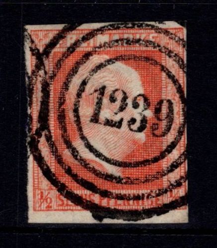 Preußen 1 gestempelt N4 1239 "Rheine", signiert Richter #DJW09