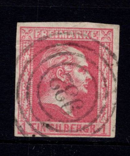 Preußen 6 gestempelt N4 932 "Menden" #DJW22