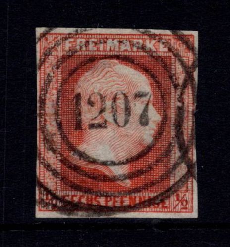 Preußen 1 gestempelt N4 1207 "Rawitsch" #DJY24