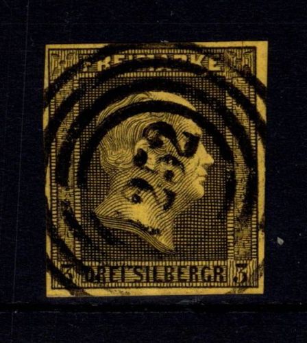 Preußen 4 gestempelt N4 1252 "Rogasen", tiefst geprüft Kastaun BPP #DJY52