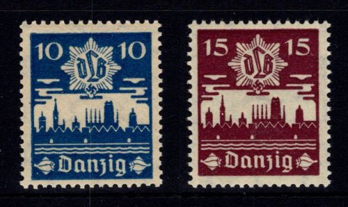 Danzig 267-268 postfrisch #DJB30