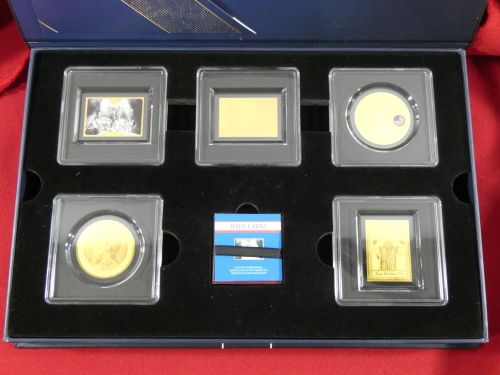 Partie 10x Münzen unterschiedl. Motive je 999er Gold 1/200 oz, siehe Text #EAA51