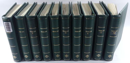 Cept tolle Sammlung ab Anfängen mit KB u.a. im 10 Leuchtturm-Alben #AAC21